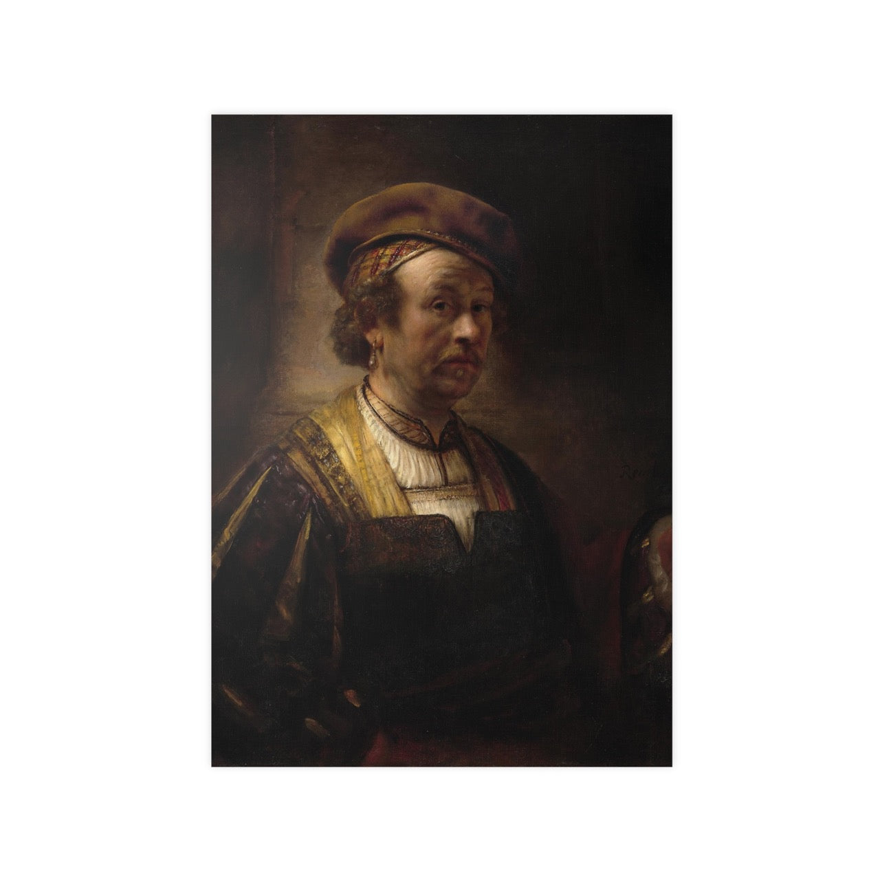 Rembrandt Fine Art Print - Self-Portrait (1650)